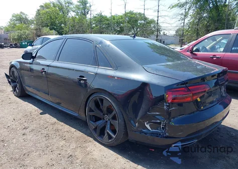 2018 Audi A8 4.0T Sport from USA, damaged, VIN WAU43AFD7JN000331